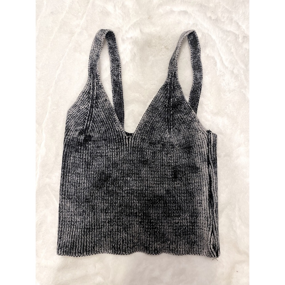 Denim looking crop top